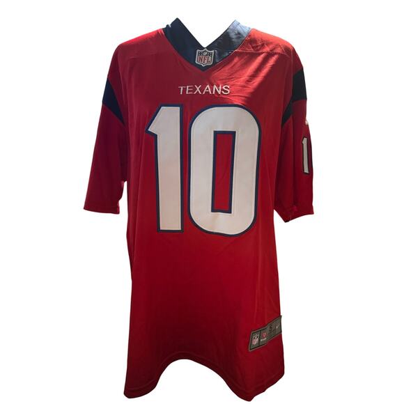 Nike On Field Houston Texans DeAndre Hopkins #10 Jersey, Red, Men's Small, NWT - Picture 2 of 7